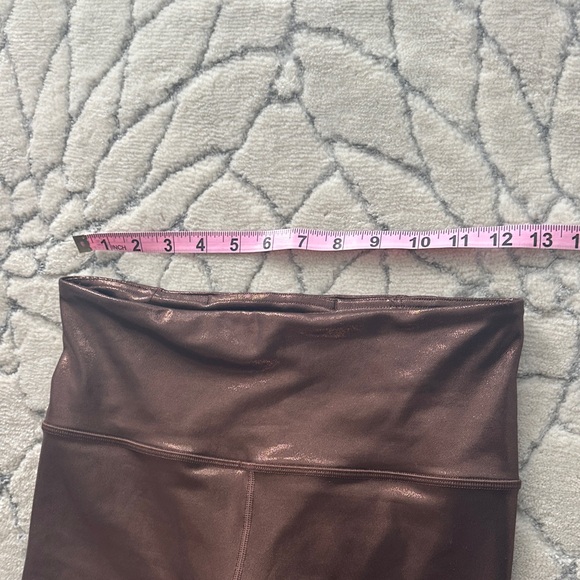 Athleta Metallic Brown Elation Leggings - Picture 3 of 10